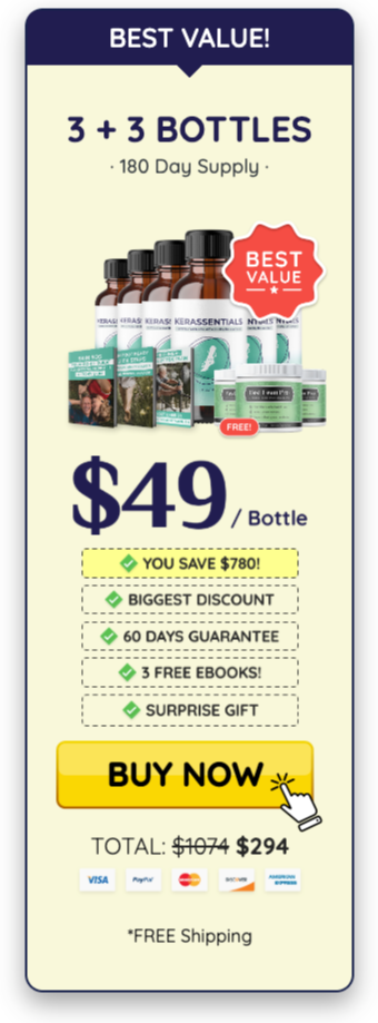 Kerassentials Buy 6 Bottles