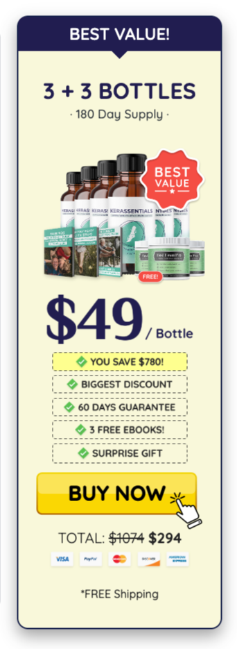 Kerassentials Buy 6 Bottles